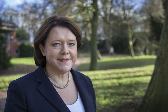 Former cabinet minister Maria Miller, chair of the Women and Equalities Committee