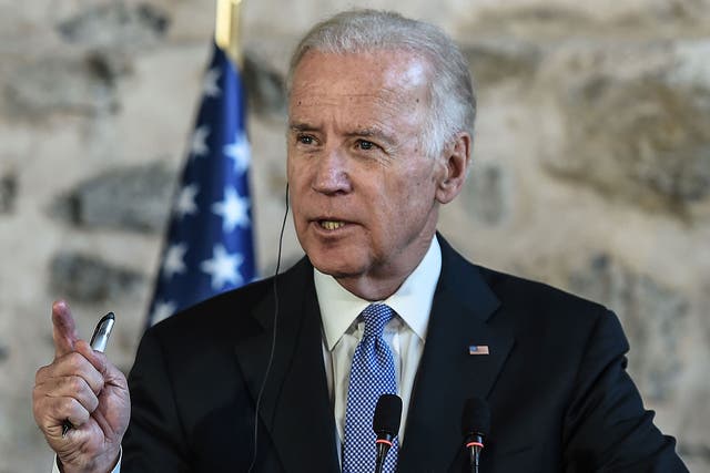 Joe Biden said a political deal would be preferable