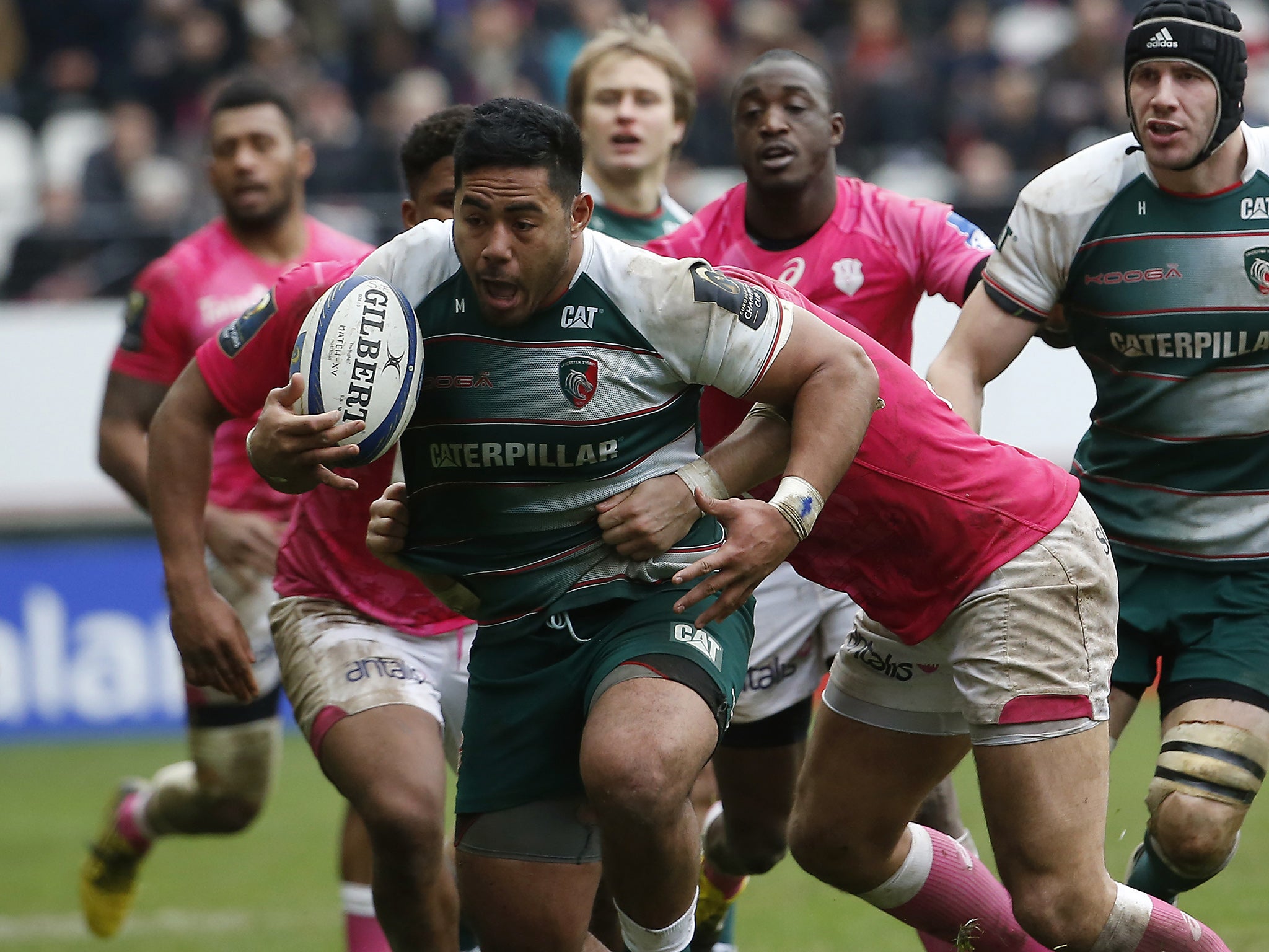 Manu Tuilagi scored his first try since returning from injury