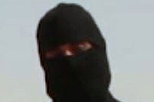 Mohammed Emwazi in one of the Isis online videos