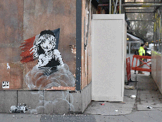 New Banksy art outside French Embassy 'could be removed by building owner'