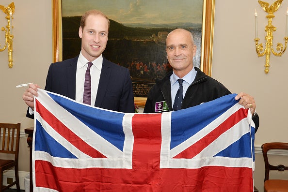 The Duke of Cambridge and Henry Worsley