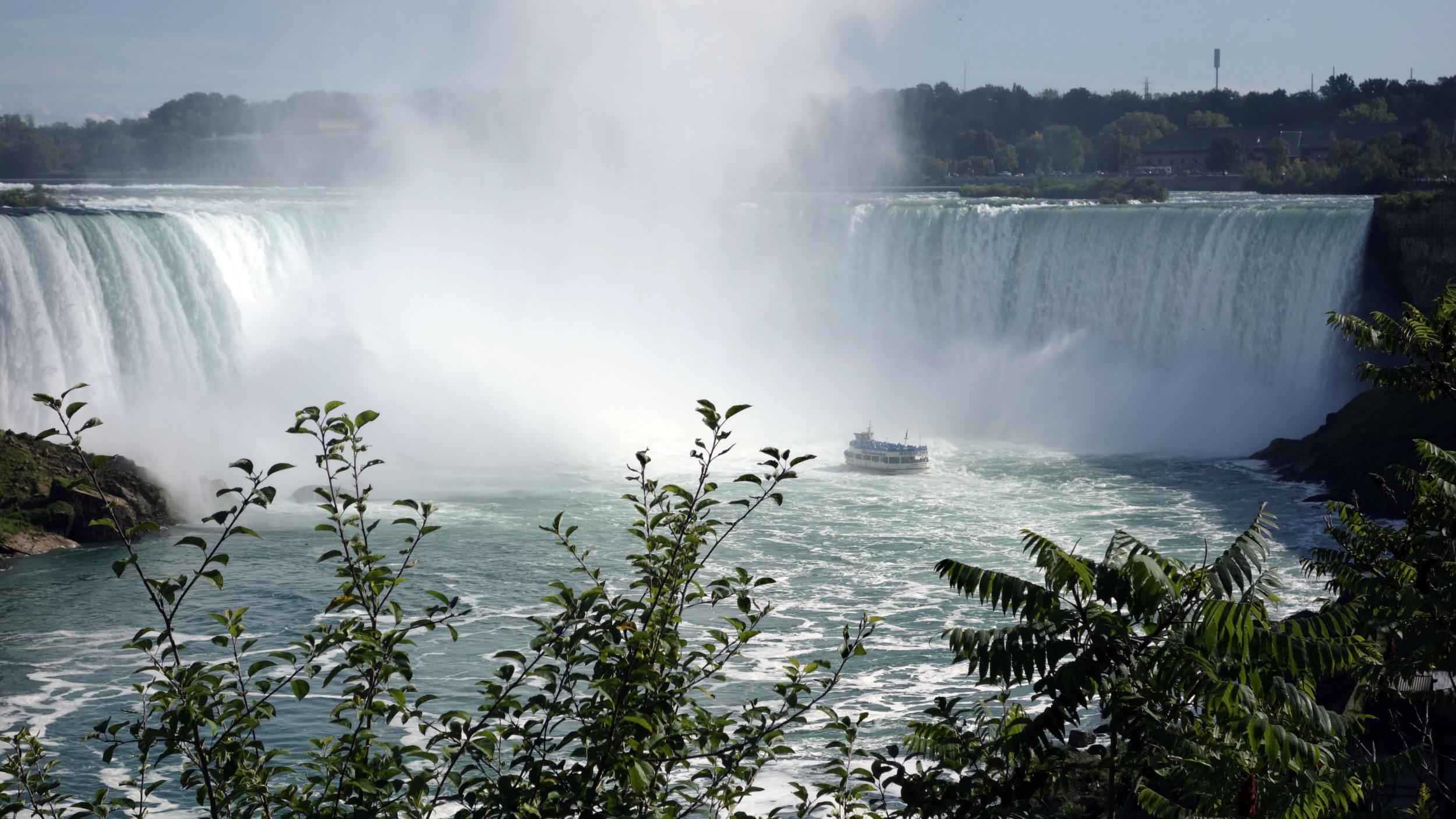 The plan would restrict the flow of water on the US side of the falls