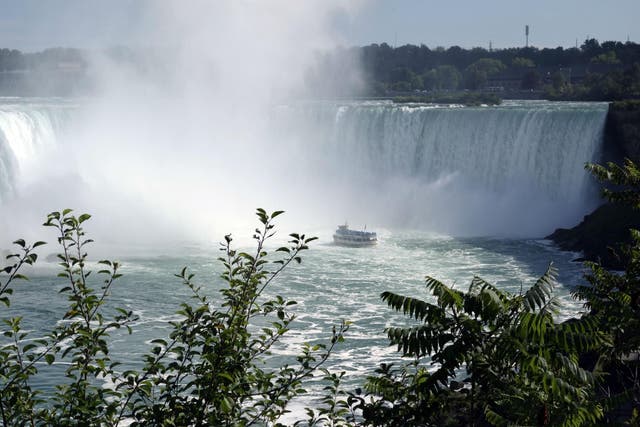 The plan would restrict the flow of water on the US side of the falls