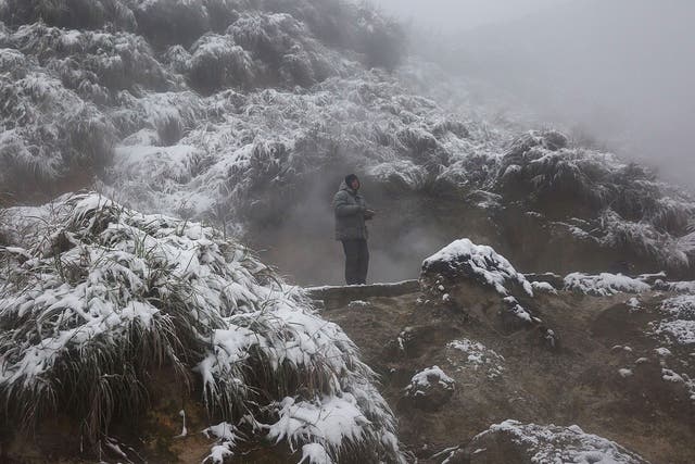 At least 57 people died, mostly hypothermia and cardiovascular disease, in Taiwan following a sudden drop in temperature over the weekend