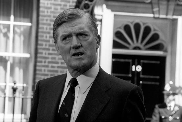 File photo from July 1988 of the then-Energy Secretary Cecil Parkinson who has died, his family announced