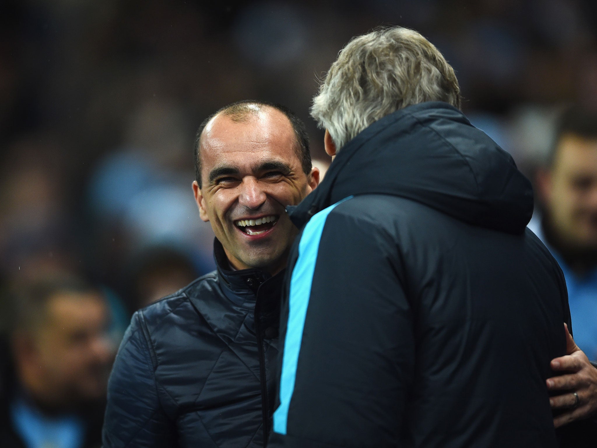 Everton boss Roberto Martinez will hope to be all smiles on Wednesday night