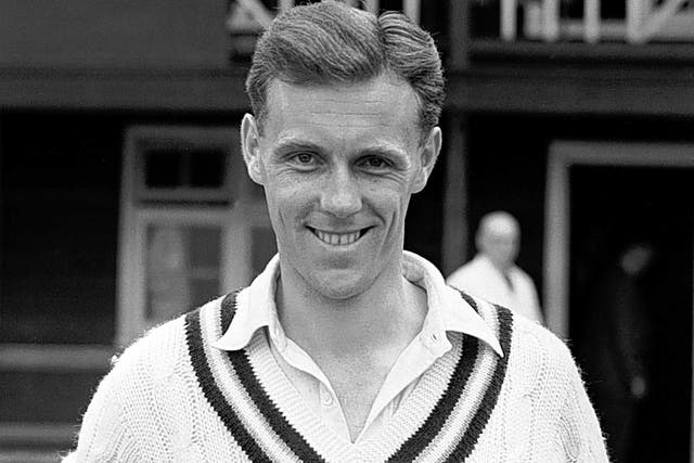 Bannister in 1955: a quickish seam bowler, he was unlucky not to have played for England