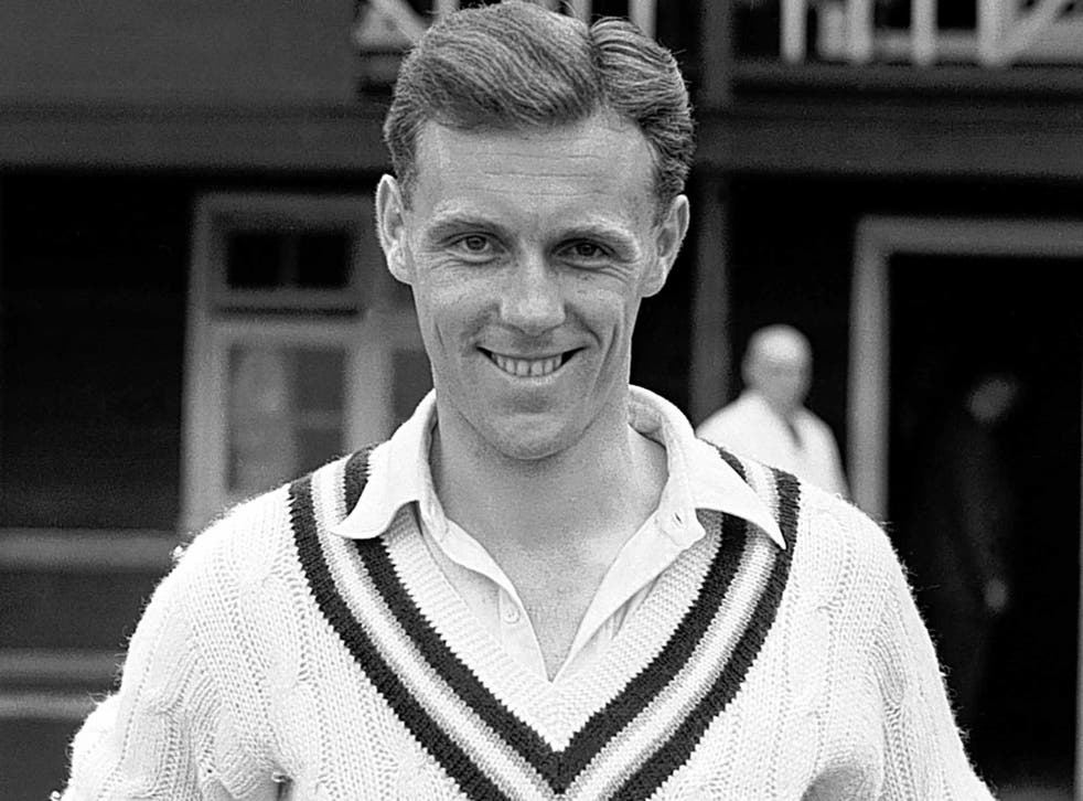 Bannister in 1955: a quickish seam bowler, he was unlucky not to have played for England