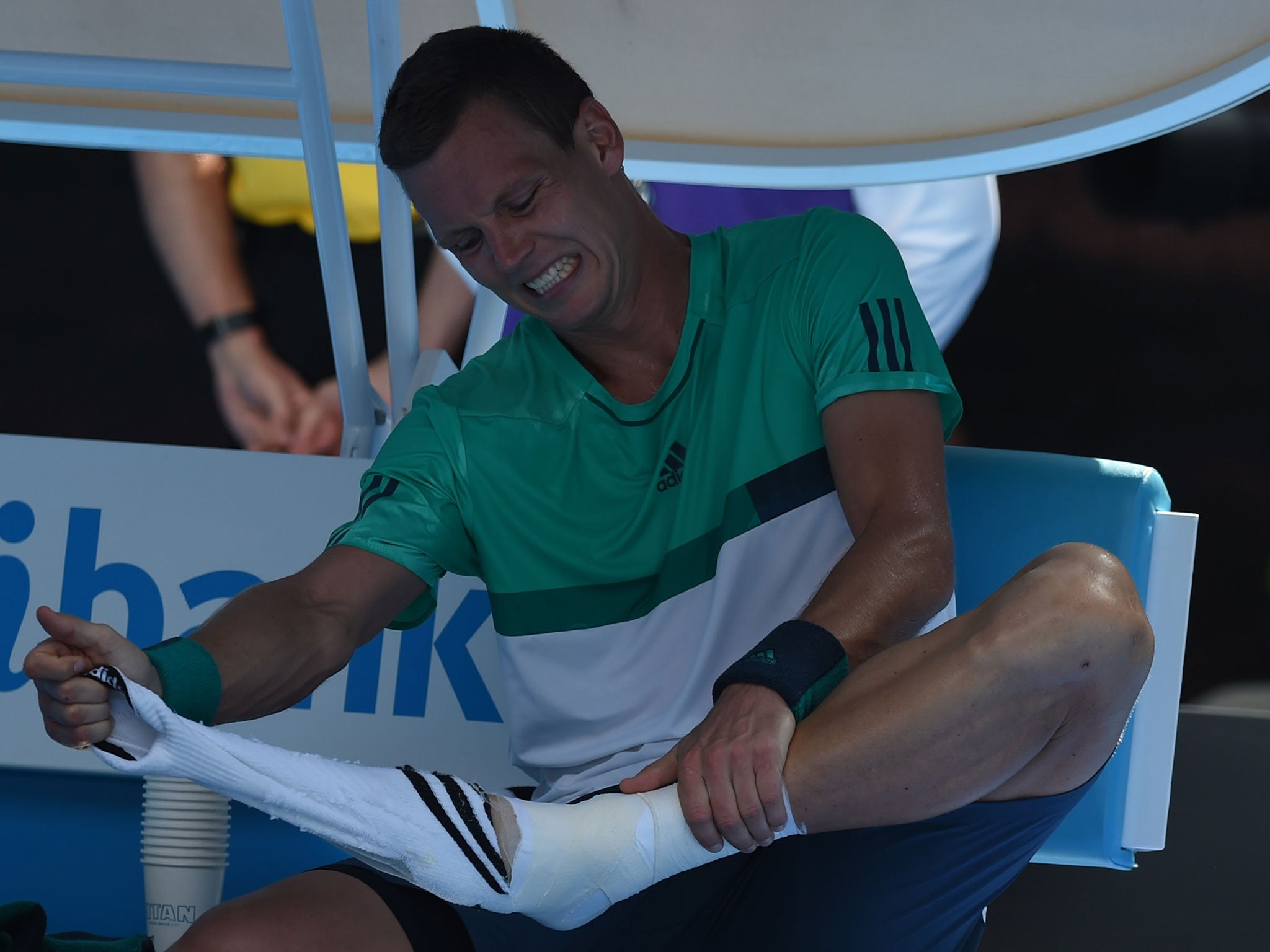 Tomas Berdych had no answer to the brilliance of Roger Federer