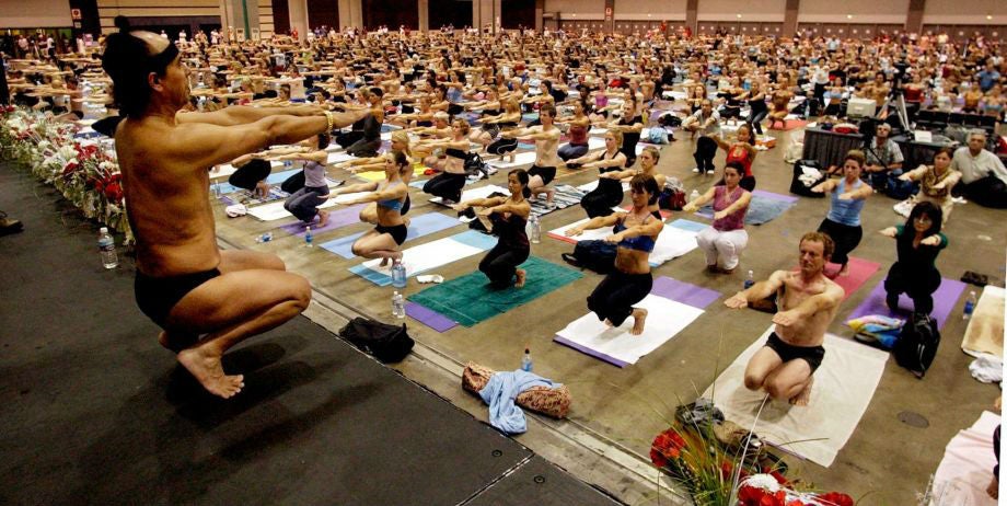 Bikram Choudhury has attracted many thousands of followers with hi