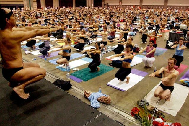 Bikram Choudhury has attracted many thousands of followers with hi