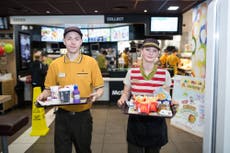 Read more

McDonald’s to introduce table service in 400 UK restaurants
