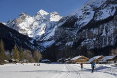 Skiing in Kandersteg, the Belle of Bernese Oberland