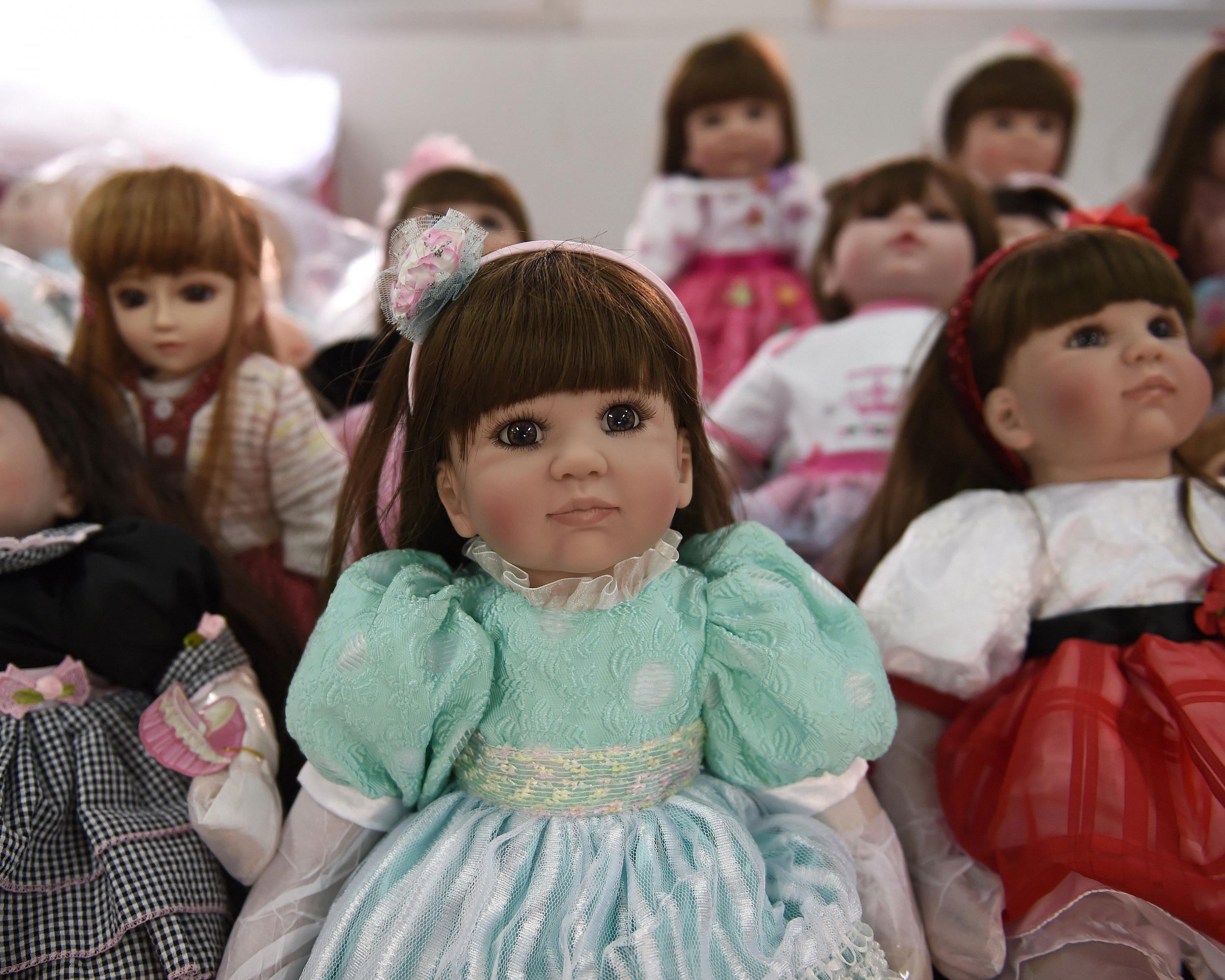 Popular 'Look Thep' dolls, said to be possessed with children's souls