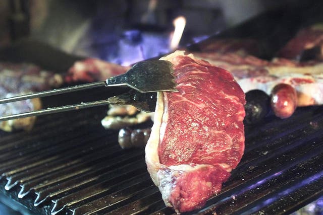 Marler says meat needs to be cooked to 160 degrees throughout to kill bacteria