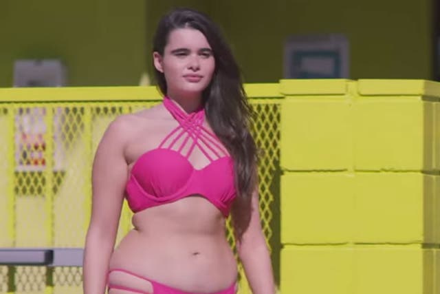 Barbie Ferreira in her American Eagles Outfitters campaign