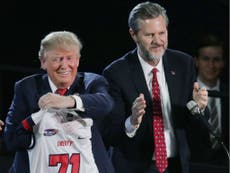 Donald Trump secures backing of evangelical leader Jerry Falwell Jr.