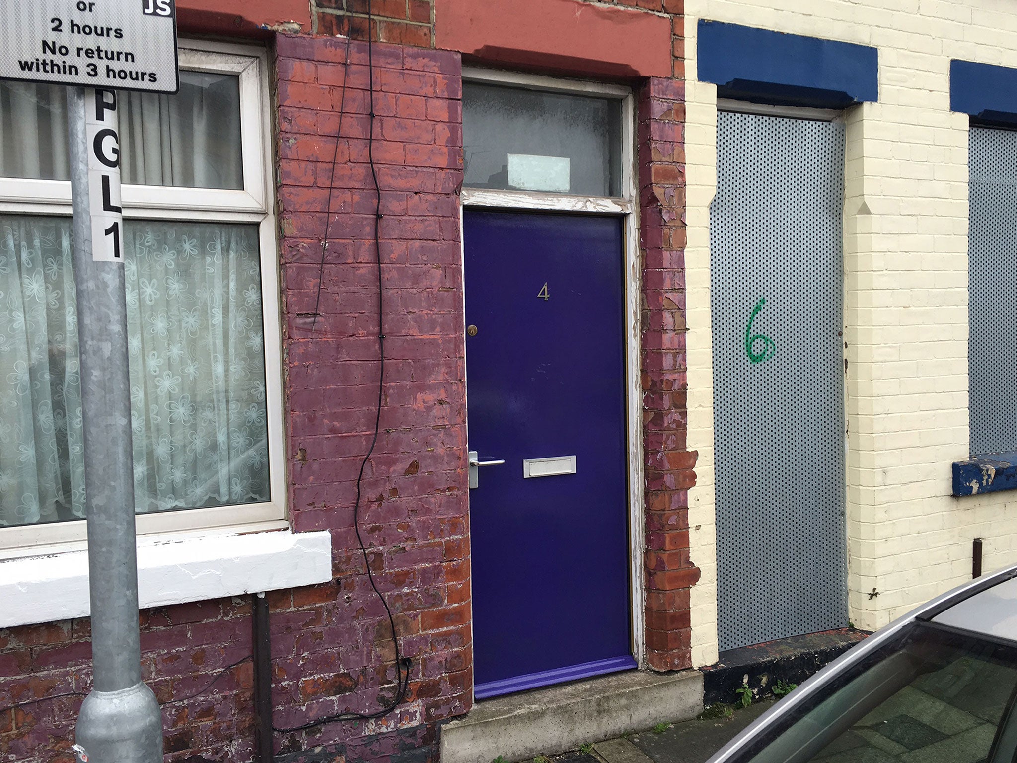 Middlesbrough’s first repainted doors