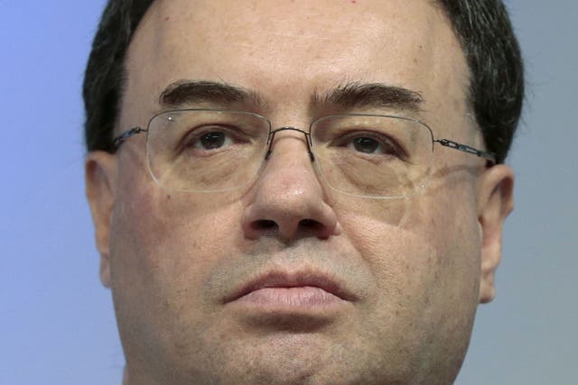 Andrew Bailey, chief executive of the Financial Conduct Authority 