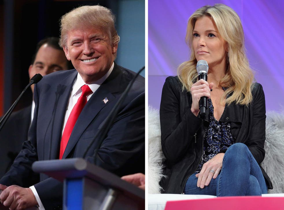 Donald Trump has been accused of being afriad of debate moderator Megyn Kelly