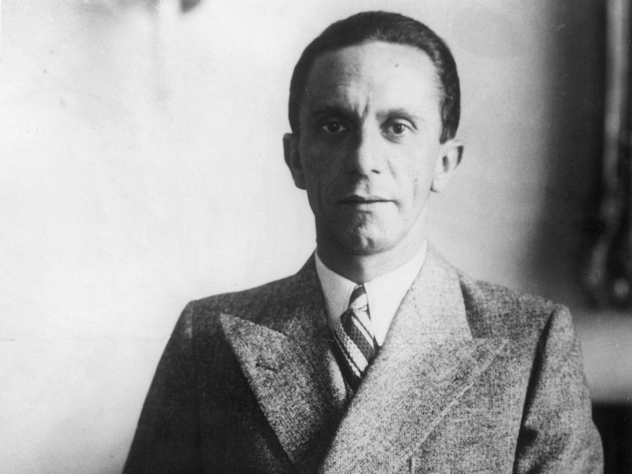 Joseph Goebbels served as Nazi Germany's minister for propaganda from 1933 to 1945