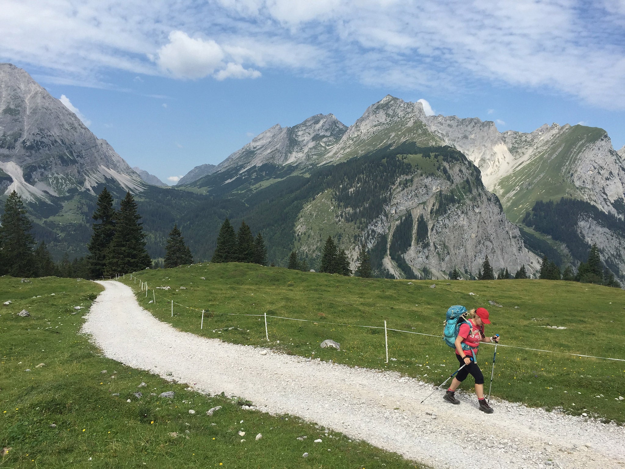 Hiking in the Austrian Alps (Getty)