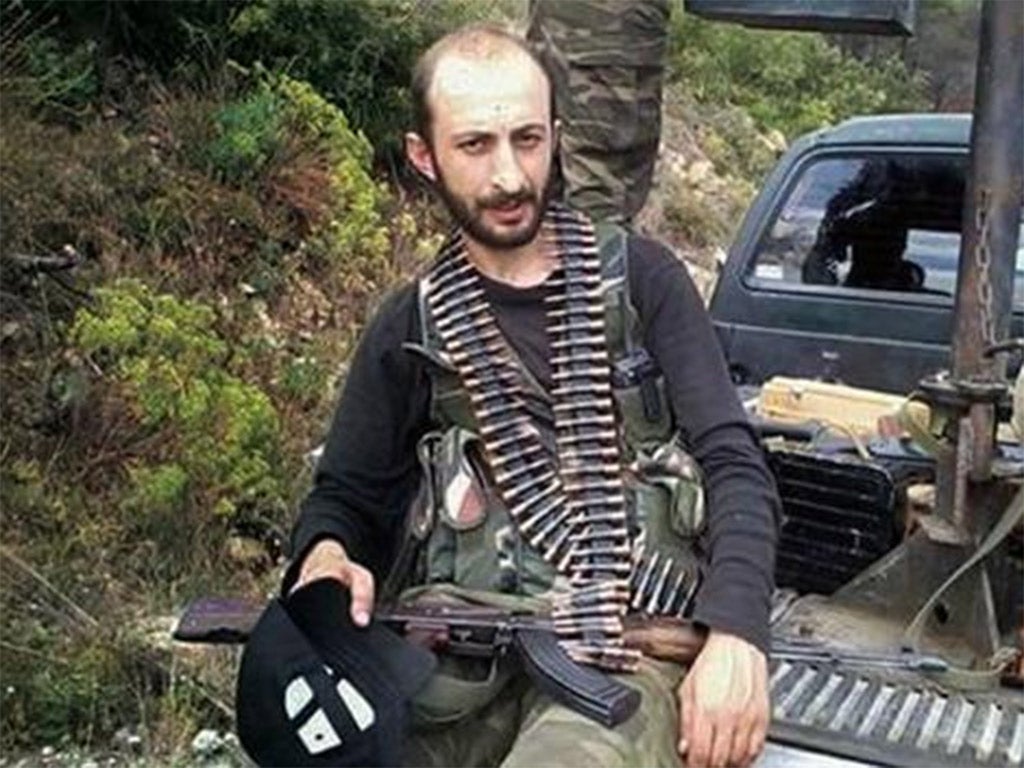 Alparslan Celik has been fighting alongside beleaguered Turkmen rebels