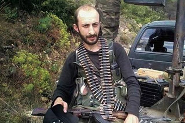 Alparslan Celik has been fighting alongside beleaguered Turkmen rebels