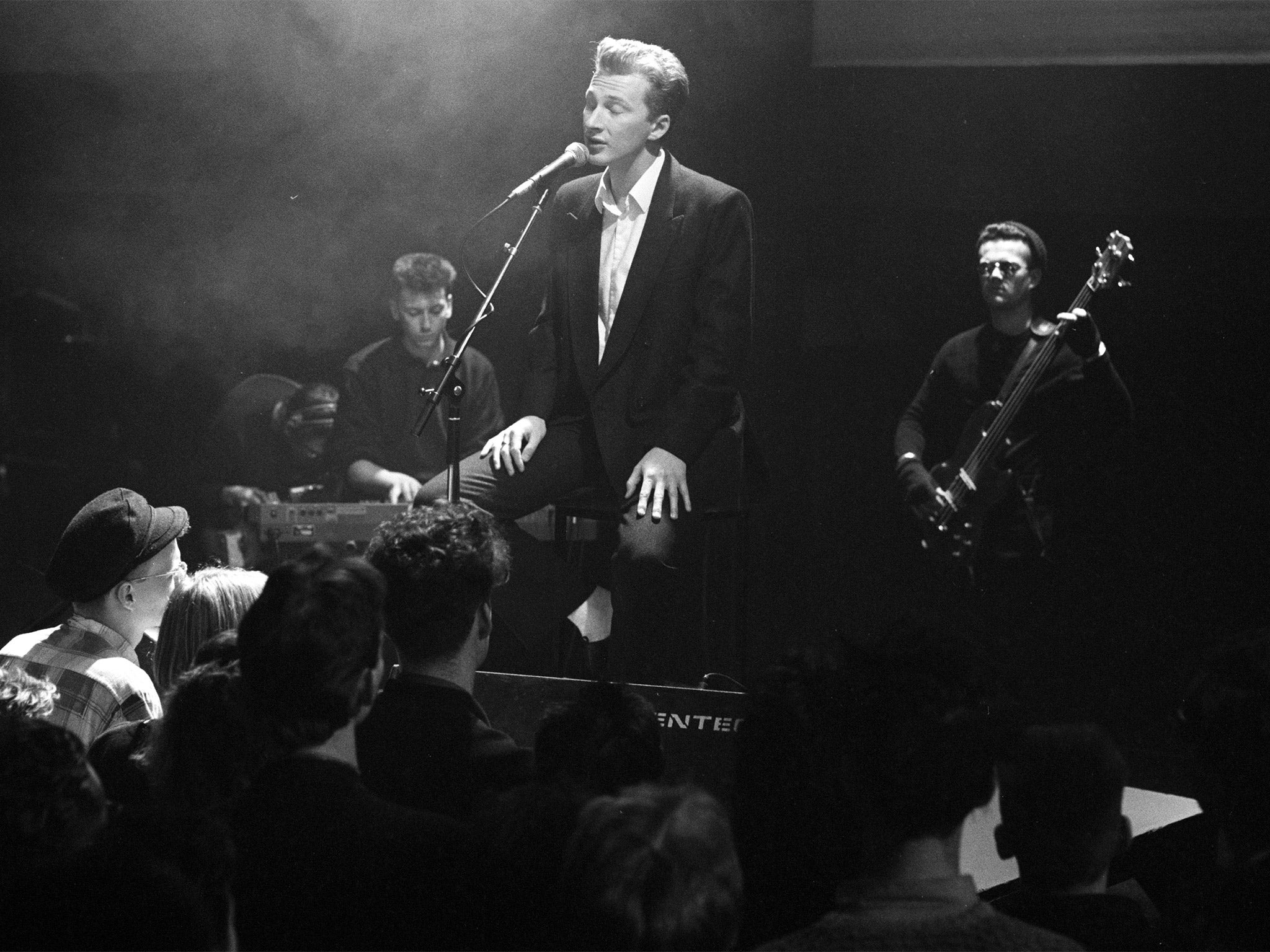 Vearncombe on the Channel 4 show ‘The Tube’ in 1987