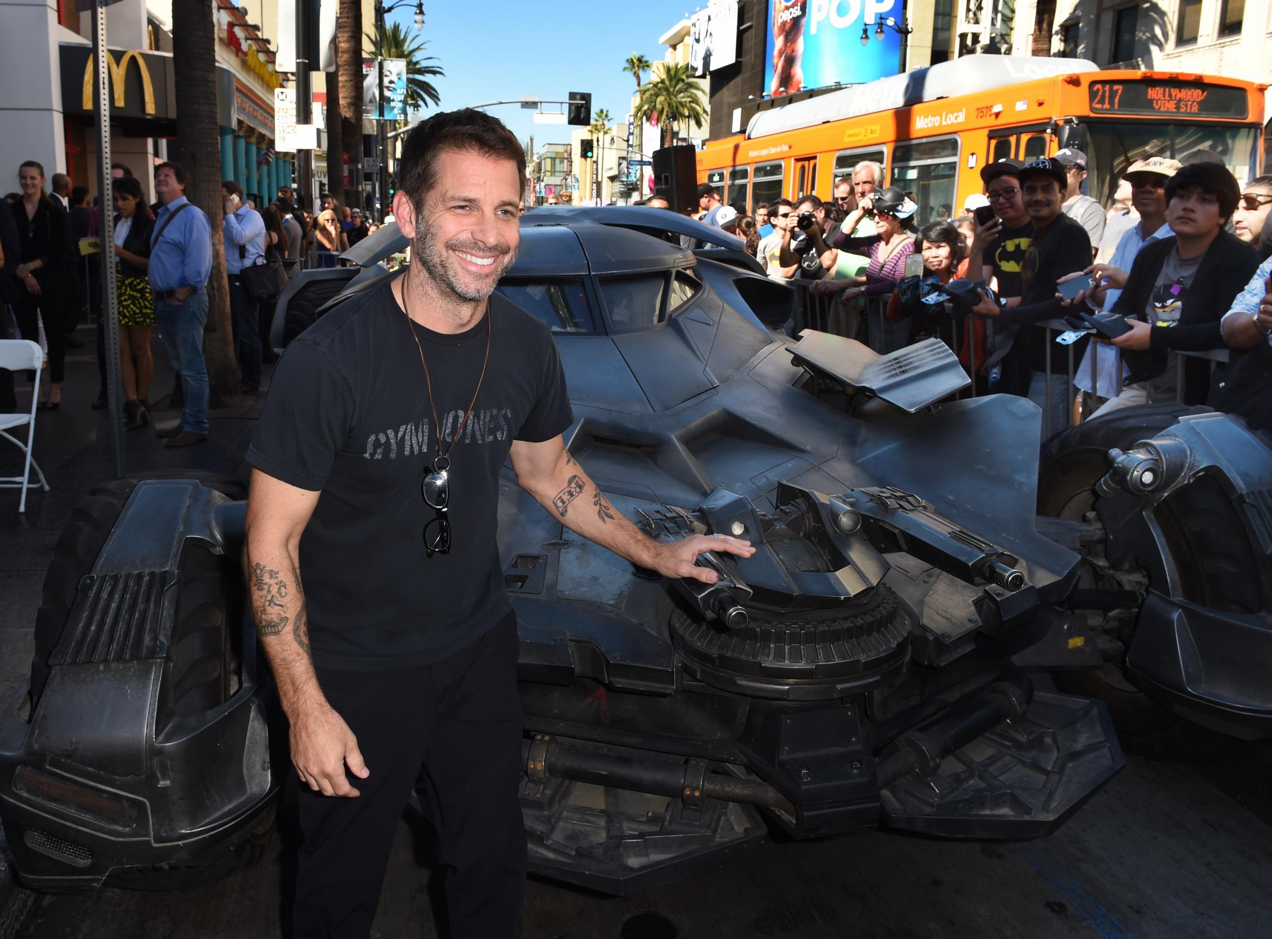 Zack Snyder, director of 'Batman v Superman: Dawn of Justice'