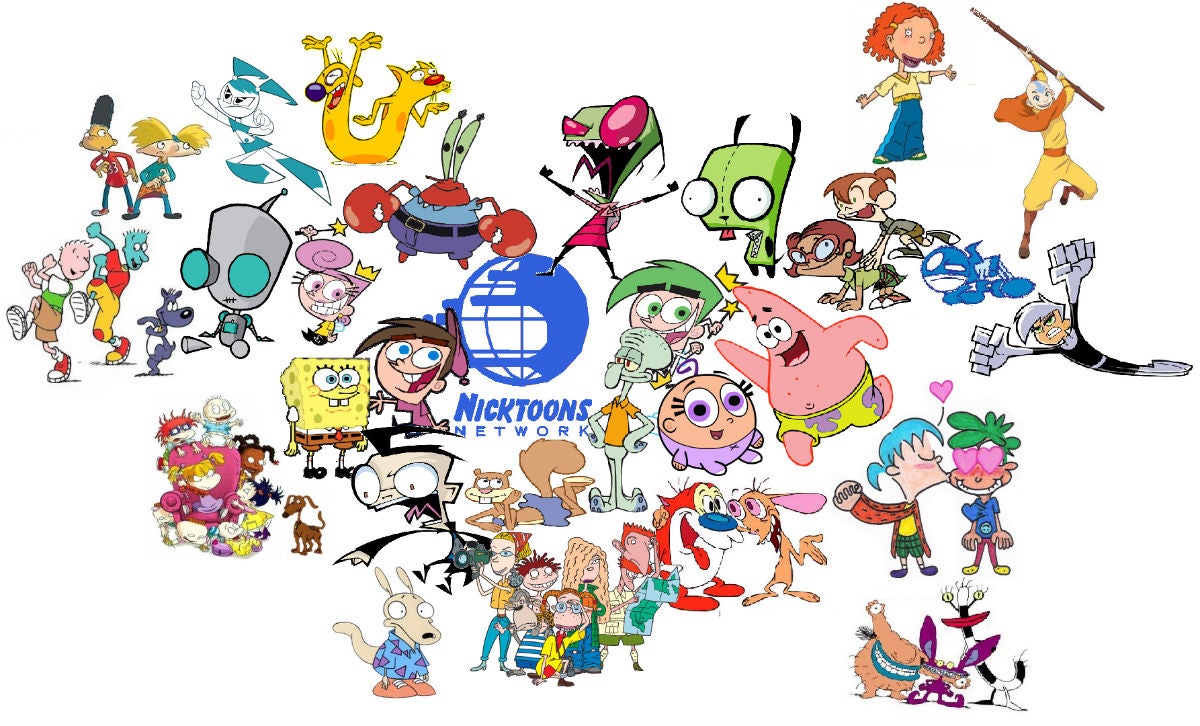 all nicktoons characters