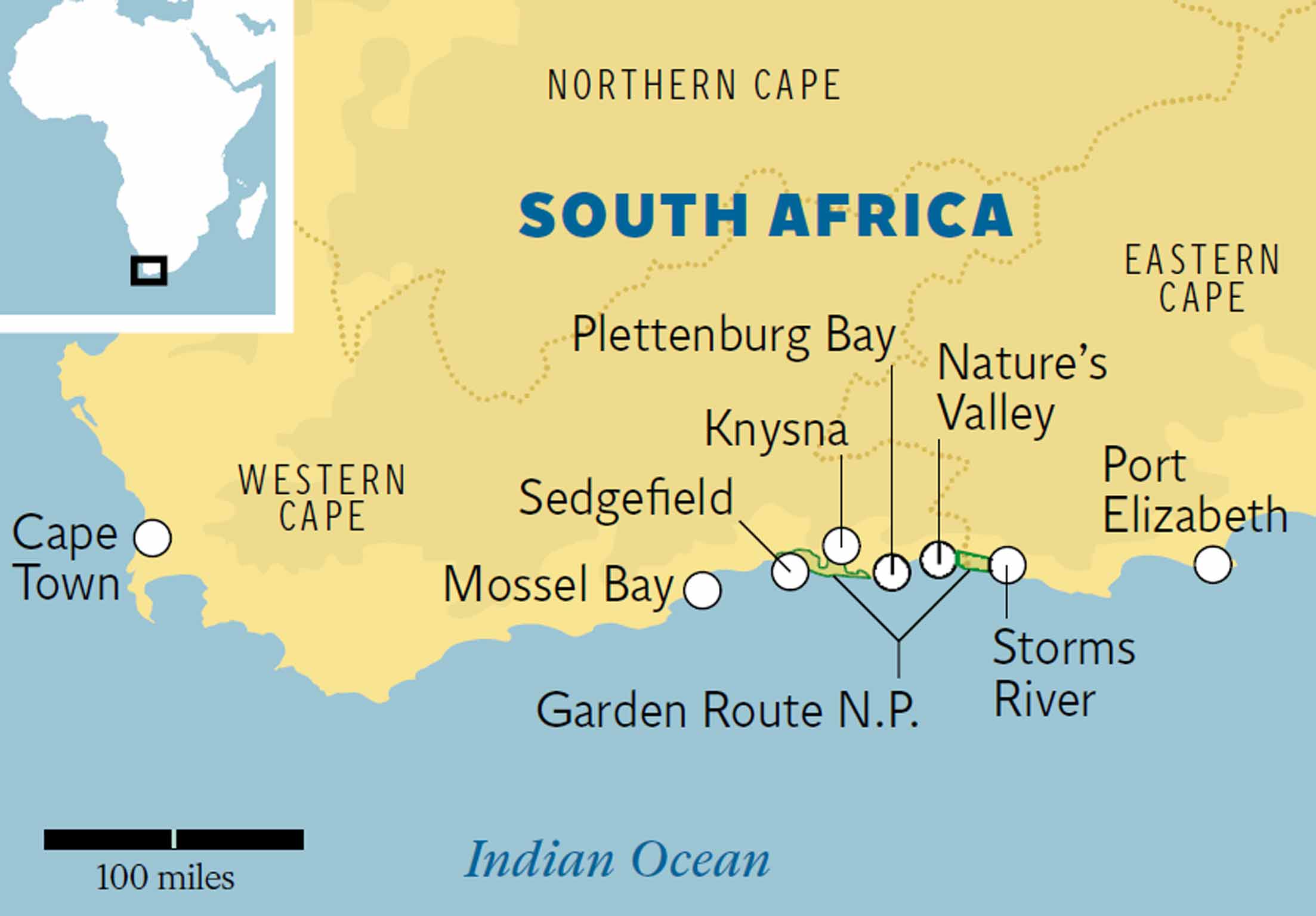 South Africa S Garden Route Lush Forest Quaint Towns Lakes And