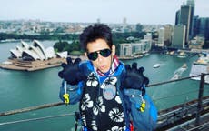 Derek Zoolander catwalks over the Sydney Harbour Bridge for sequel