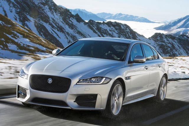 The XF uses the same Intelligent Driving Dynamics system as the AWD F-Type
