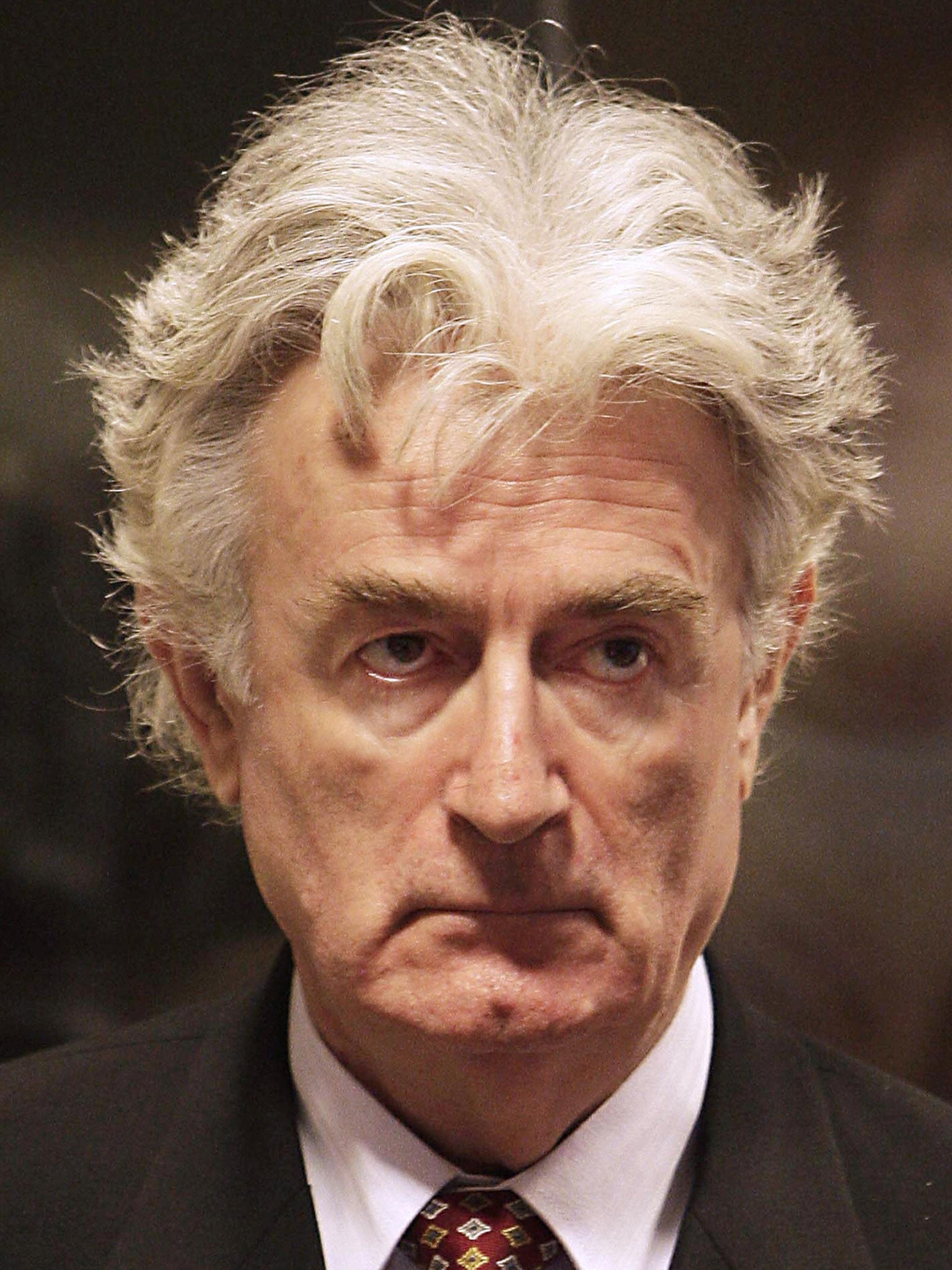 Radovan Karadzic was indicted for war crimes and genocide and spent 12 years on the run