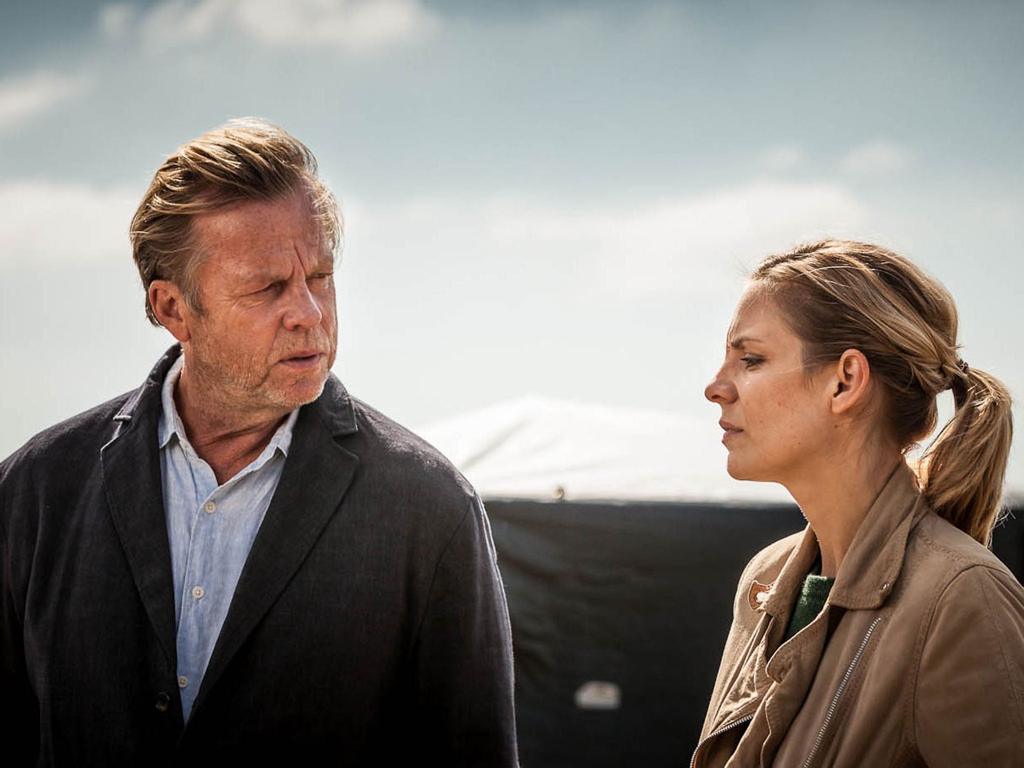 The Swedish TV adaptation of Wallander