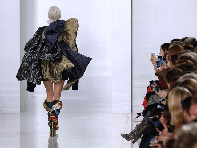 A patchy showing: the spring/summer 2016 haute couture collection from Maison Margiela