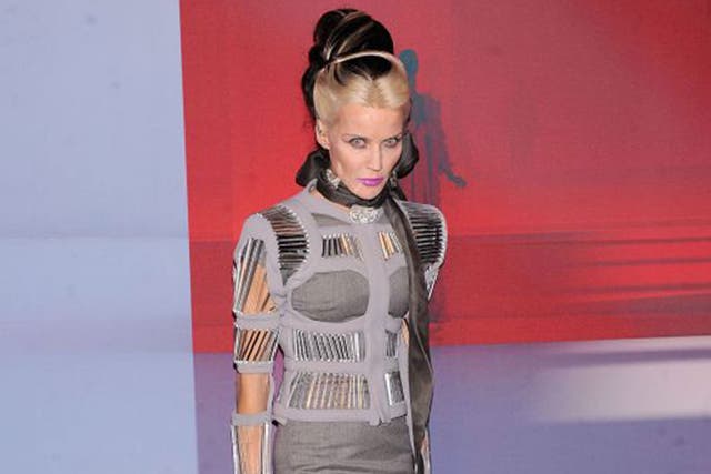 Daphne Guinness: heiress-socialite, model-muse,
actress-musician, but chiefly clothes-horse