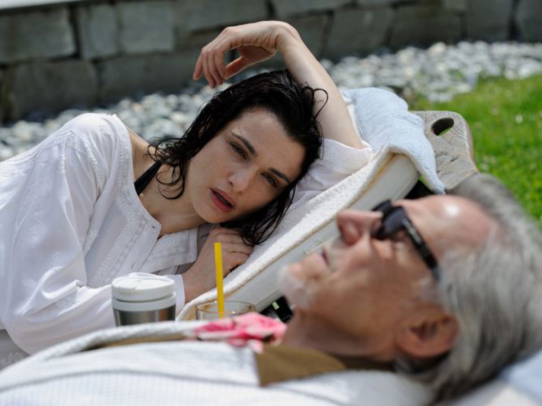 Rachel Weisz and Harvey Keitel in ‘Youth’ (Gi