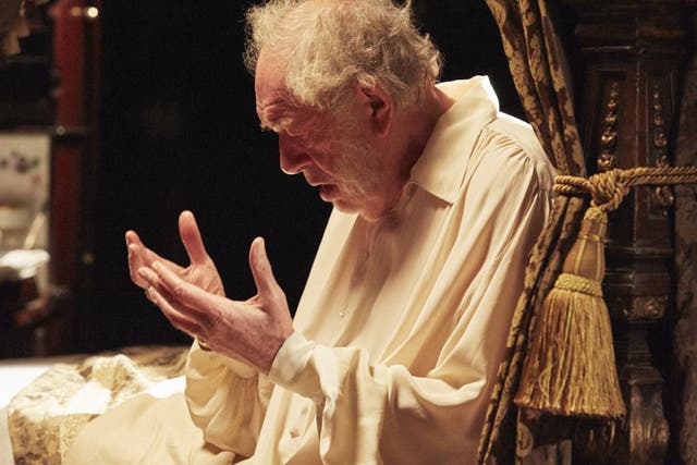 Hairy: Michael Gambon in the excellent ‘The Nightmare Worlds of HG Wells’