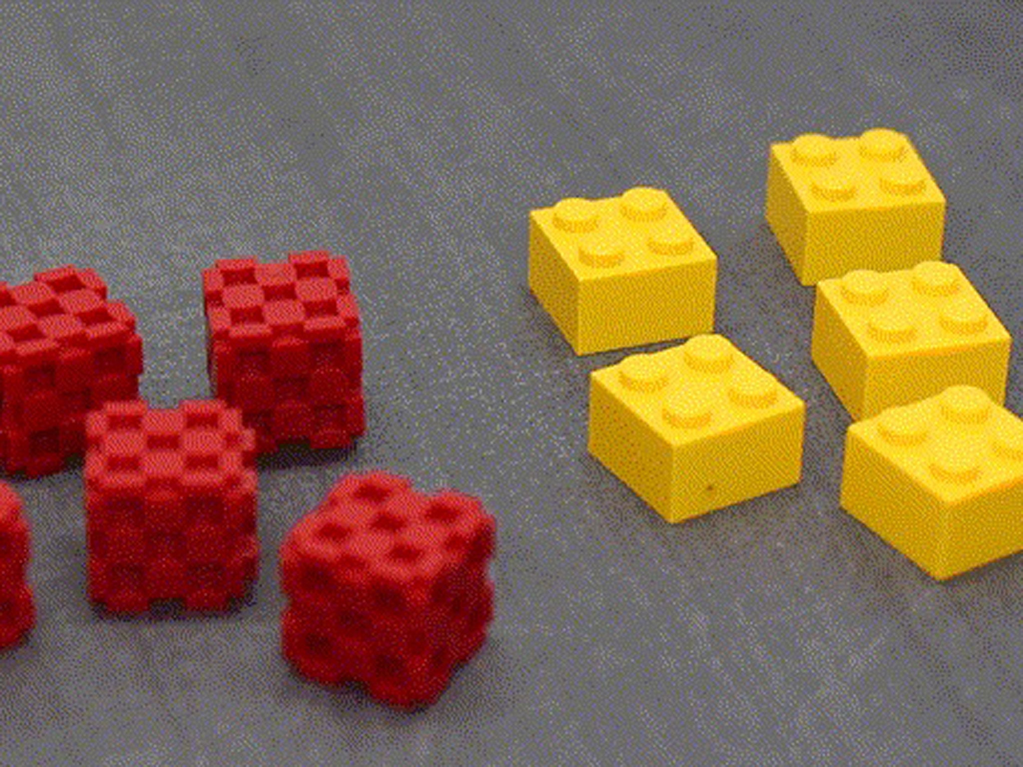 Lini cube vs LEGO