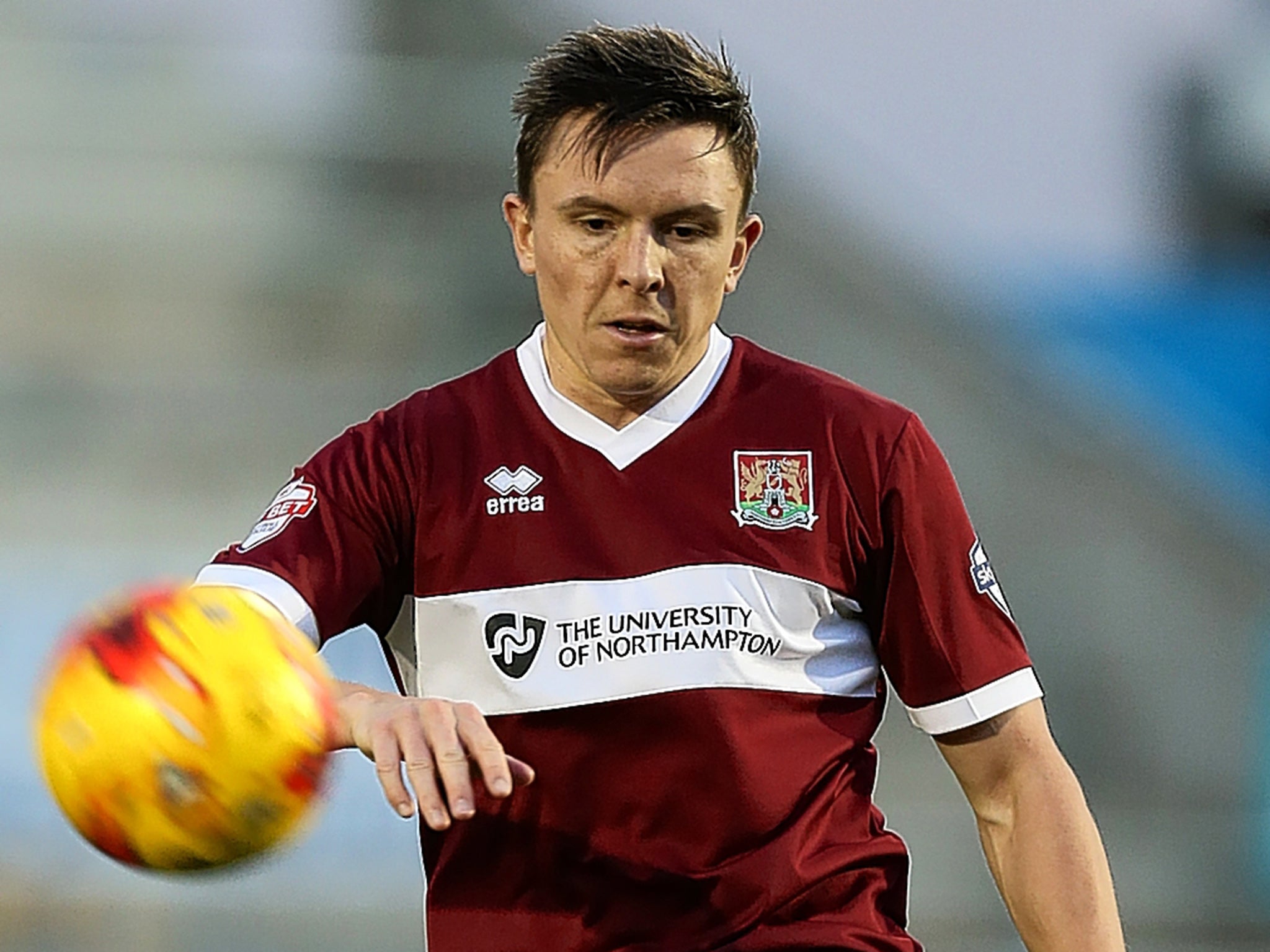 Gregor Robertson was signed by Northampton during a January transfer window when they were bottom of the Football Leagu