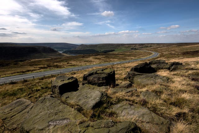 The man's body was found on Saddleworth Moor in Greater Manchester