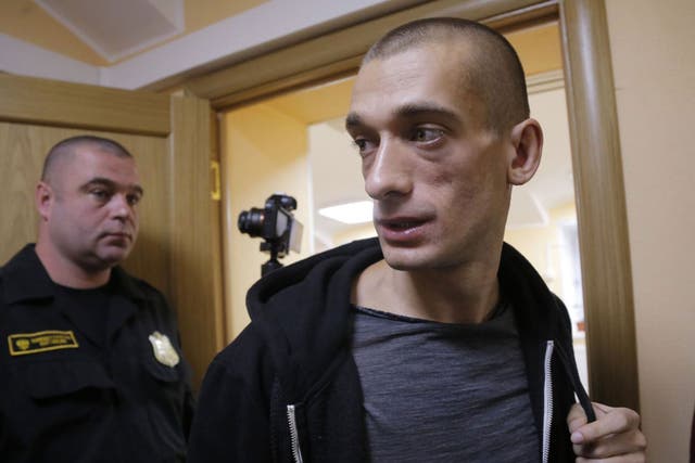 Russian performance artist Pyotr Pavlensky has been transferred to a psychiatric hospital