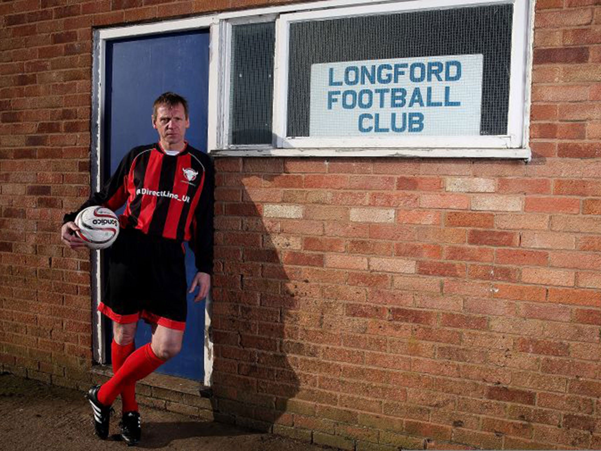 Stuart Pearce after he was unveiled by Longford AFC, the team dubbed the worst football club in England