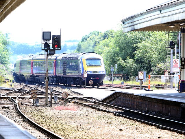 GWR’s London-Penzance service, on which passengers can enjoy silver service dining