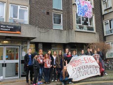 UCL rent strikers say soon only wealthy will have enough money to study in London