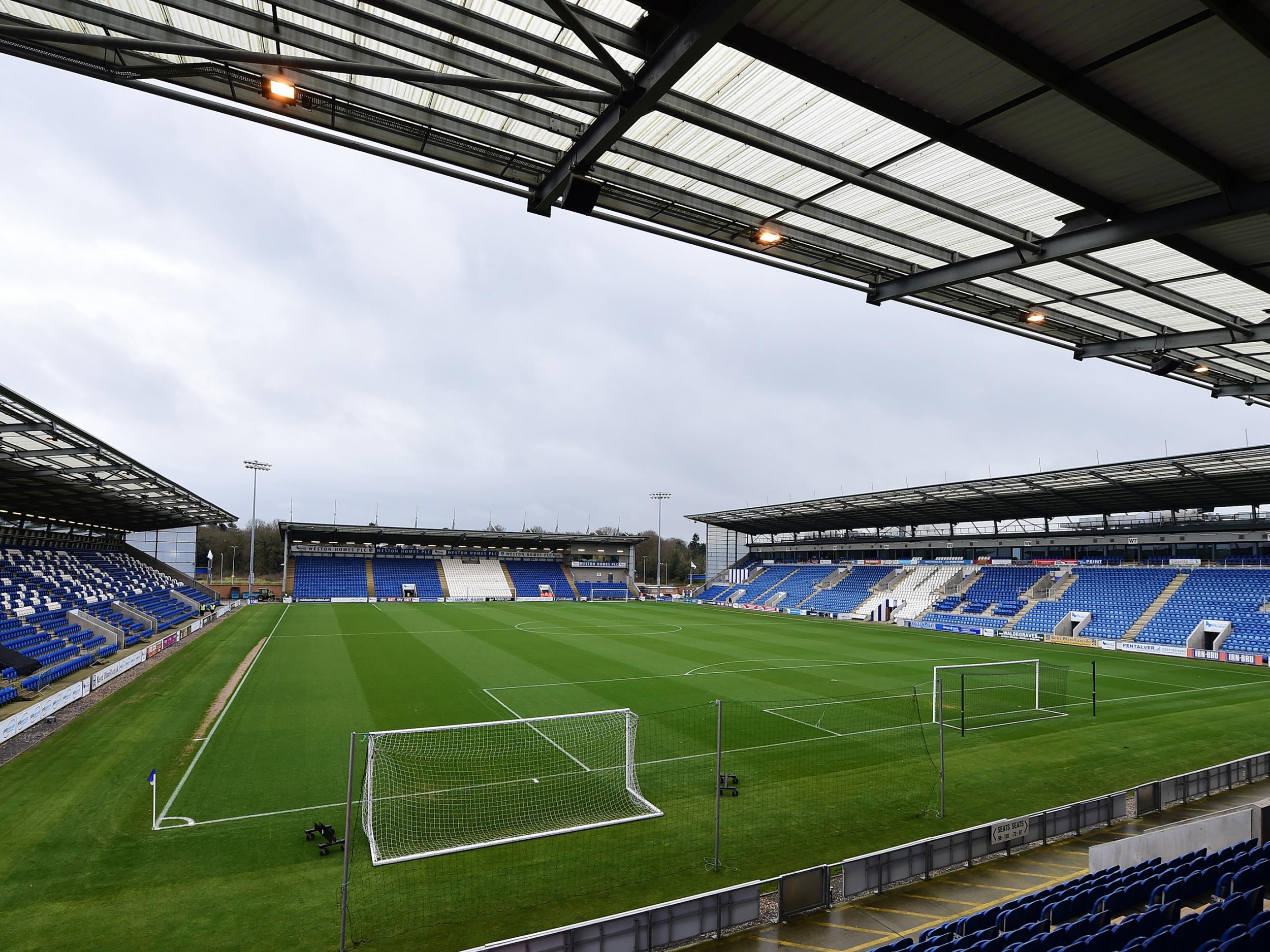 Weston Homes Community Stadium, the home of Colchester United