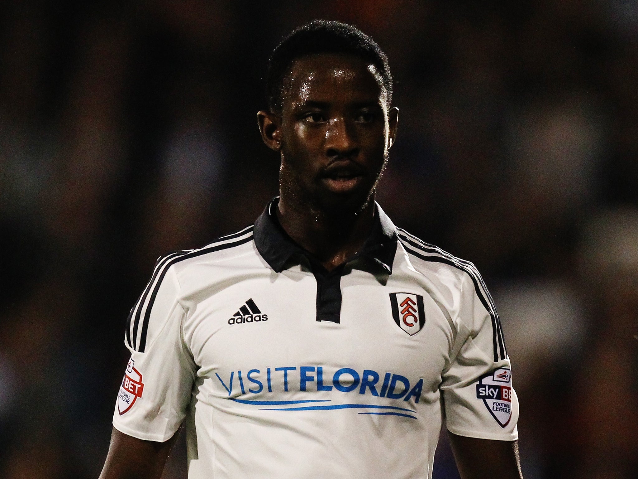 Fulham striker Moussa Dembele